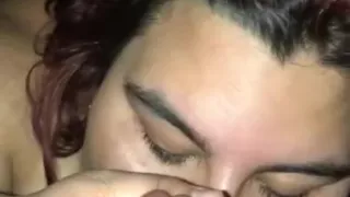 Bbw sucking cock