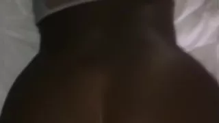 Big ass black chick fucked rough in hotel!