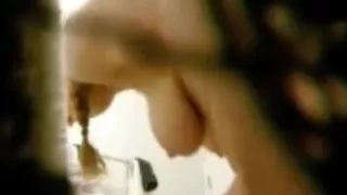 Voyeuring my hot redhead aunt Alina