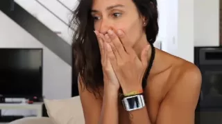 Slutty Milf Masturbating And Squirting On Webcam