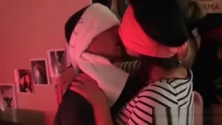 College teens banging at dorm room sex party