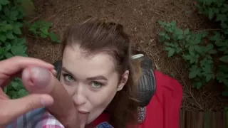 Pretty Misha Cross fucked by a big dick followed by facial