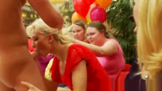 Real bachelorette party with amateurs