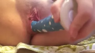 Hardcore masturbation on period