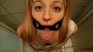 gagged while drinking Piss
