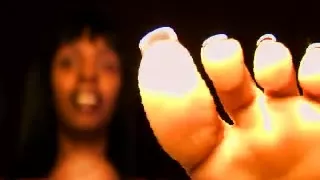 POV foot fetish - SuperTrip Video