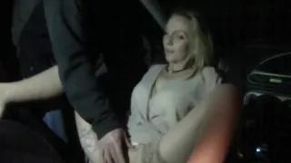 British Blonde Amateur Blowjob In Fake Taxi
