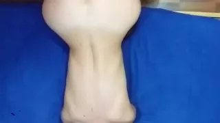 Horny amateur wife in black stockings