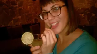 Public Blowjob in the bar - cocktail with cum