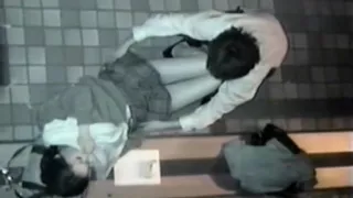 Dark night sex in park