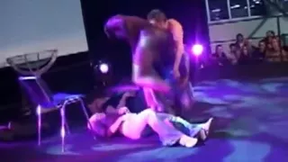 Scandalous sexual behavior on stage