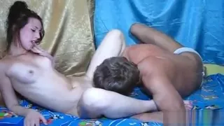 Legal age teenager lady bends down in order to receive a hot fucking act