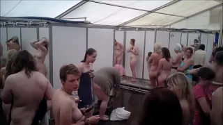 Festival shower voyeur