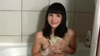 Splish splash she is bathing part6