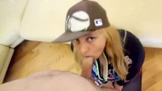 Teen amateur blowjob