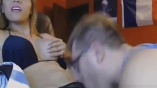 Sexy Shemale gets a Manly Blowjob