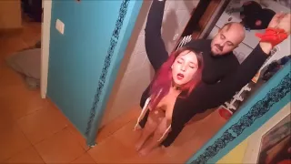 Eva Lick Colgada Y Dominada