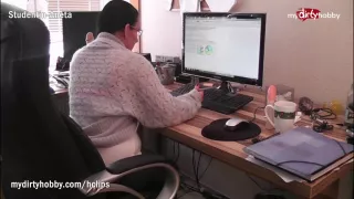 MyDirtyHobby - Study partners have an anal sex break