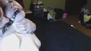 CumSlut Gives Reverse Handjob after Flexible Teppou Shibari Bondage