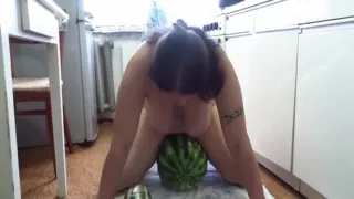 Mature Woman Masturbates