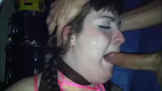 15.23 - plump sub slut get rough mouth abuse