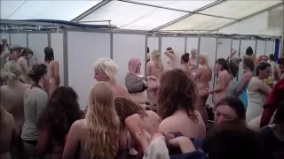 Festival shower voyeur