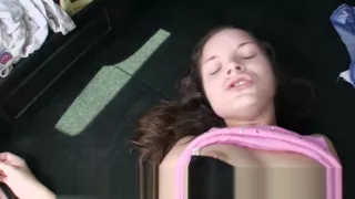 Stranded teen pickedup and jizzed on pussy