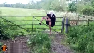 Louise public exposure and public toilet