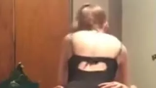 Stud Fucking His Hot GF In Black Lingerie