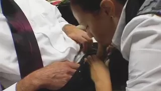 Wanton brunette floozy doesnt want to stop dinky riding