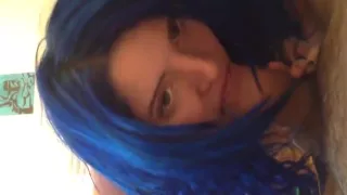Blue Haired BBWs POV Screwing