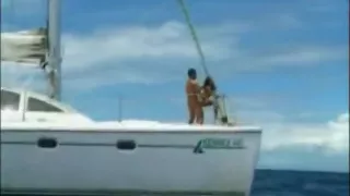 Couple Fucking on a Private Boat