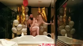 She thinks we are taking a bath but gets face fucked instead