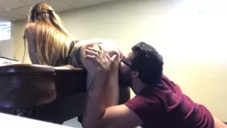 Had to dick her down before we head out