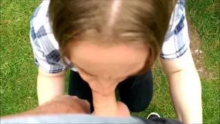 RISKY Roadside Public Fuck & Cum Gargle