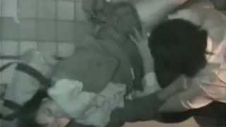 Horny Japanese student couple fuck hard outside a building