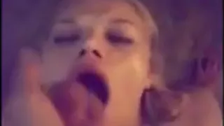 One night stand with a blonde cum slut after party