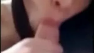 Teen blowjob swallow