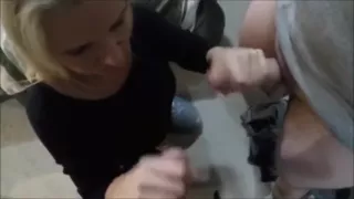 doppio pompino con sborrata in faccia