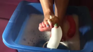 Late night hot water bad ballons punished