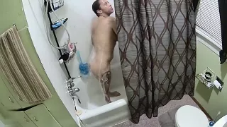 Play in the. Shower