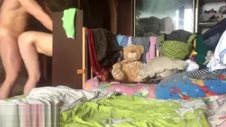 I fuck my neighbor while my husband walks with the friend