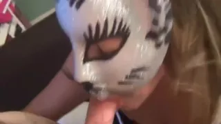 Kitty Likes Cock in Her Mouth