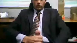 Young Lawyer Shows Off His Dick In His Office