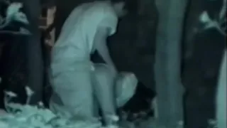 IR hidden camera outdoor fucking