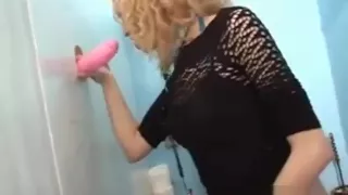 A dick out of the wall for Irena