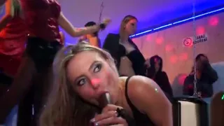 Wild orgy partying with loads of wet cock sucking gratifying