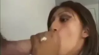 Latina cojida por su patron