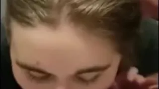 19yr old Jenny from Boost Mobile sucking coworker