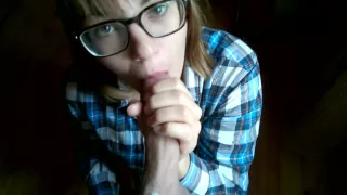 The Neighbors Never Found Out That I Cum On Her Glasses